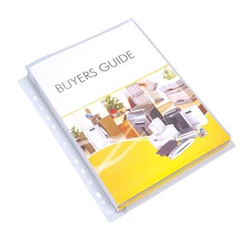 Katalógustartó genotherm, lefűzhető, A4, 180mikron, PP, 25mm, VICTORIA, 10db/cs