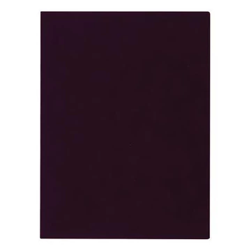 Oklevéltartó, plüss, A4, VICTORIA, bordó