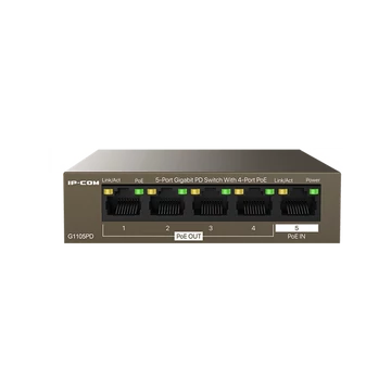 IP-COM Switch PoE - G1105PD (5x1Gbps; 4 af/at PoE+ port; 30W) IP-COM Switch PoE - G1105PD (5x1Gbps; 4 af/at PoE+ port; 30W)