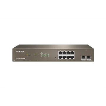 IP-COM G3310P-8-150W 8GE+2SFP Cloud Managed PoE Switch IP-COM G3310P-8-150W 8GE+2SFP Cloud Managed PoE Switch