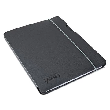 Konferencia mappa, A5, antibakteriális, PP, RAPESCO, fekete, 3db/doboz