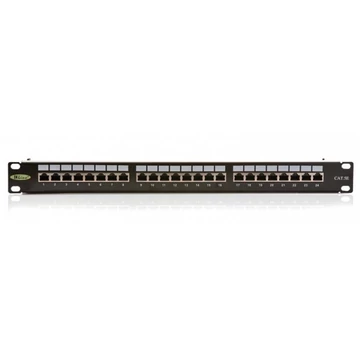 KE-Line Giga KOMPAKT 24port CAT5E patch panel RJ45/u