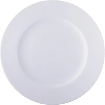 Lapostányér, fehér, 24 cm, 6 db-os szett "Economic" Lapostányér, fehér, 24 cm, 6 db-os szett "Economic"