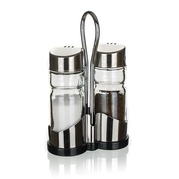 Asztali só-, borsszóró készlet, 2x40ml, "GastroLine" Asztali só-, borsszóró készlet, 2x40ml, "GastroLine"
