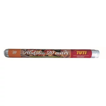 Alufólia, 20 m, "Tuti" Alufólia, 20 m, "Tuti"