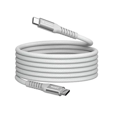 USB kábel, USB-C - USB-C, 1,2 m, 100W, mágneses, VERBATIM, szürke USB kábel, USB-C - USB-C, 1,2 m, 100W, mágneses, VERBATIM, szürke