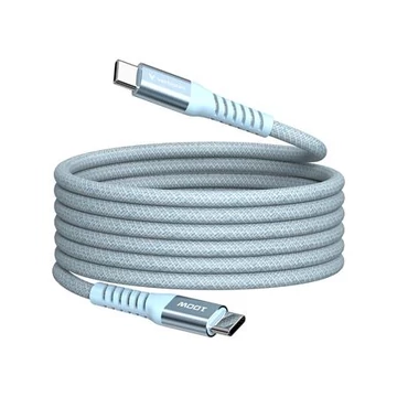 USB kábel, USB-C - USB-C, 1,2 m, 100W, mágneses, VERBATIM, kék USB kábel, USB-C - USB-C, 1,2 m, 100W, mágneses, VERBATIM, kék