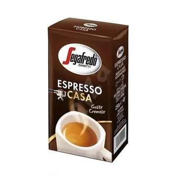 Kávé, pörkölt, őrölt, vákuumos csomagolásban, 250 g, SEGAFREDO, "Espresso Casa"