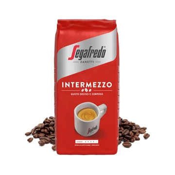 Kávé, pörkölt, szemes, 1000 g, SEGAFREDO "Intermezzo"