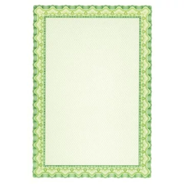 Oklevélpapír, A4, 115 g, APLI, smaragdzöld, 70lap/cs