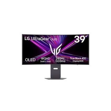 LG 39" 39GX900A-B.AEU UltraGear WQHD OLED 240Hz DP/HDMI/USB/USB-C ívelt gamer monitor LG 39" 39GX900A-B.AEU UltraGear WQHD OLED 240Hz DP/HDMI/USB/USB-C ívelt gamer monitor