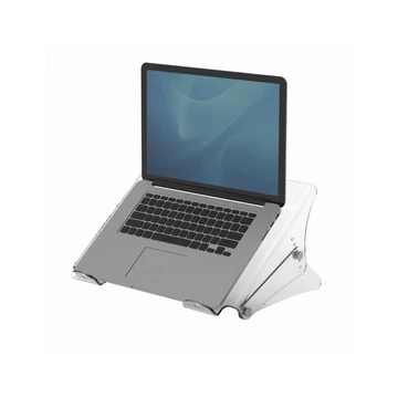 Laptopállvány, FELLOWES "Clarity™", átlátszó