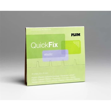 Sebtapasz utántöltő "Quick Fix",45 darabos, rugalmas textil,  PLUM Sebtapasz utántöltő "Quick Fix",45 darabos, rugalmas textil,  PLUM
