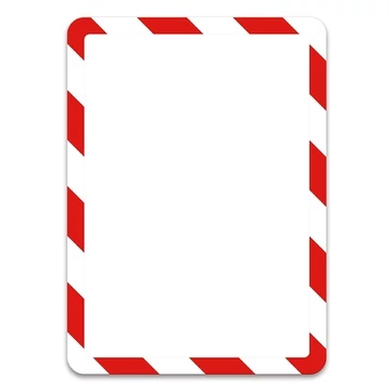 Mágneses tasak TARIFOLD Magneto biztonsági A4 piros-fehér 2db/csomag Mágneses tasak TARIFOLD Magneto biztonsági A4 piros-fehér 2db/csomag