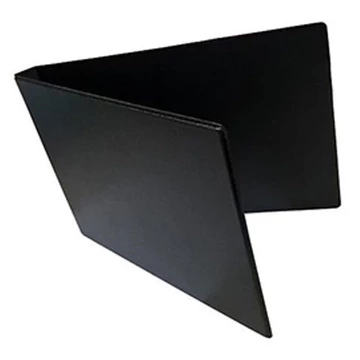 Mappa villámzáras A/5 pvc fekvő fekete Mappa villámzáras A/5 pvc fekvő fekete