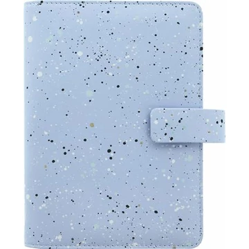 Kalendárium, gyűrűs, betétlapokkal, personal méret, FILOFAX, "Expressions", kék