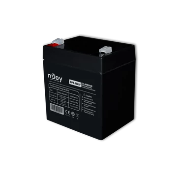 NJOY Akkumulátor - GP4.5121F (12V/4.5Ah, T1/F1, zárt, gondozás mentes, AGM)