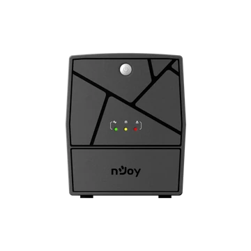NJOY Szünetmentes 1000VA - Keen 1000 USB (4 Schuko, line-interaktív, USB menedzsment, RJ11/45 vonalvédelem, fekete)