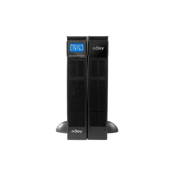 NJOY Szünetmentes 6000VA - Balder 6000 (On-line, RS232, USB, szoftver, LCD kijelző 2U rack)