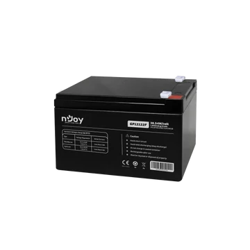 NJOY Szünetmentes akkumulátor - GP12122F (12V/12Ah, T2/F2, zárt, gondozás mentes, AGM) NJOY Szünetmentes akkumulátor - GP12122F (12V/12Ah, T2/F2, zárt, gondozás mentes, AGM)