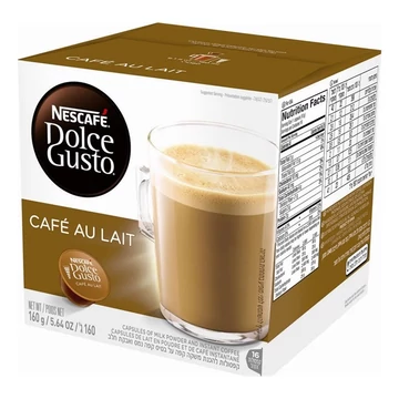 Nescafé Dolce Gusto Café Au Lait 16 db kávékapszula Nescafé Dolce Gusto Café Au Lait 16 db kávékapszula