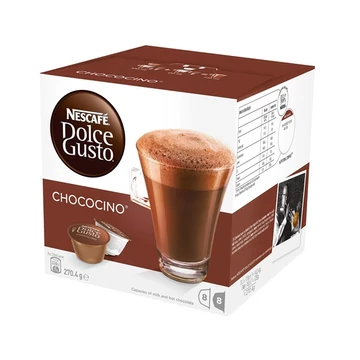 Kávékapszula, 8x2 db, NESCAFÉ "Dolce Gusto Chococino"