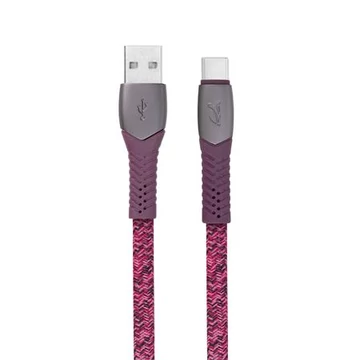 Usb kábel, USB - USB-C, 1,2 m, RIVACASE "PS6102", piros Usb kábel, USB - USB-C, 1,2 m, RIVACASE "PS6102", piros