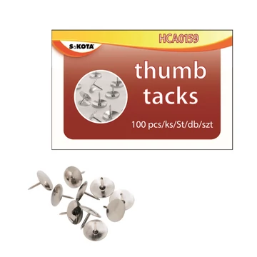 Rajzszeg, műszaki, 100 db-os, nikkel