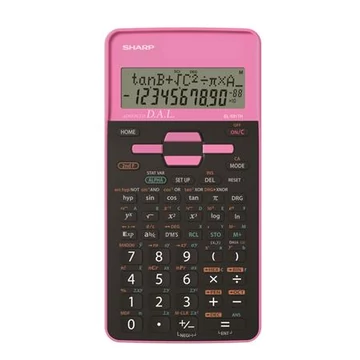 Számológép, tudományos, 273 funkció, SHARP "EL-531", pink Számológép, tudományos, 273 funkció, SHARP "EL-531", pink