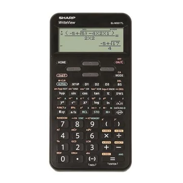 Számológép, tudományos, 420 funkció, SHARP "EL-W531TL", fekete Számológép, tudományos, 420 funkció, SHARP "EL-W531TL", fekete