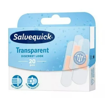 Sebtapasz/ragtapasz átlátszó 20 db-os Salvequick