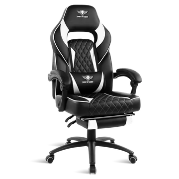 Spirit Of Gamer Mustang Gaming Chair Black/White Spirit Of Gamer Mustang Gaming Chair Black/White