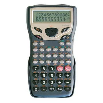 Számológép tudományos OPTIMA SS-508 401 funkciós 2 soros 12 digit Számológép tudományos OPTIMA SS-508 401 funkciós 2 soros 12 digit
