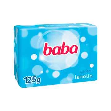 Krémszappan, 90 g, BABA, lanolinos
