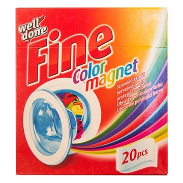 Színvédő kendő WELL DONE Fine 20 db Színvédő kendő WELL DONE Fine 20 db
