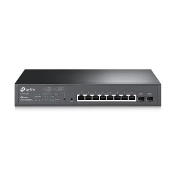 TP-Link TL-SG2210MP JetStream 8xGbE PoE+ LAN 2xGbE SFP port smart menedzselhető PoE+ switch TP-Link TL-SG2210MP JetStream 8xGbE PoE+ LAN 2xGbE SFP port smart menedzselhető PoE+ switch
