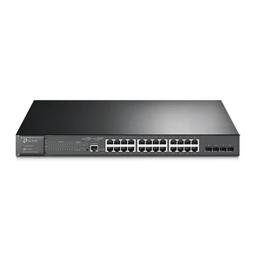TP-Link TL-SG3428MP JetStream 24xGbE PoE+ LAN 4xGbE SFP port L2+ menedzselhető PoE switch TP-Link TL-SG3428MP JetStream 24xGbE PoE+ LAN 4xGbE SFP port L2+ menedzselhető PoE switch