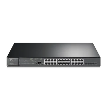 TP-Link TL-SG3428XMP JetStream 24xGbE PoE+ LAN 4x10GbE SFP+ port L2+ menedzselhető PoE+ switch TP-Link TL-SG3428XMP JetStream 24xGbE PoE+ LAN 4x10GbE SFP+ port L2+ menedzselhető PoE+ switch
