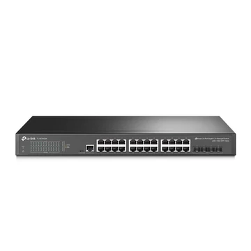 TP-Link TL-SG3428X JetStream 24xGbE LAN 4x10GbE SFP+ port L2+ menedzselhető switch TP-Link TL-SG3428X JetStream 24xGbE LAN 4x10GbE SFP+ port L2+ menedzselhető switch