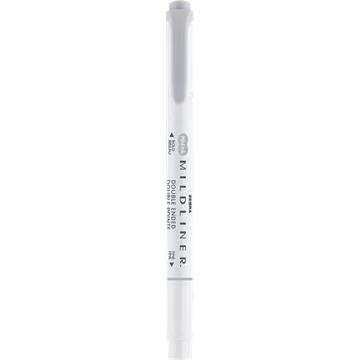 Szövegkiemelő, 1,0/3,5 mm, kétvégű ZEBRA "Mildliner Cool & Refined" szürke Szövegkiemelő, 1,0/3,5 mm, kétvégű ZEBRA "Mildliner Cool & Refined" szürke