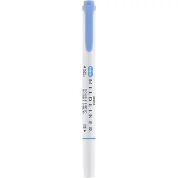 Szövegkiemelő, 1,0/3,5 mm, kétvégű ZEBRA "Mildliner Cool & Refined" kék Szövegkiemelő, 1,0/3,5 mm, kétvégű ZEBRA "Mildliner Cool & Refined" kék