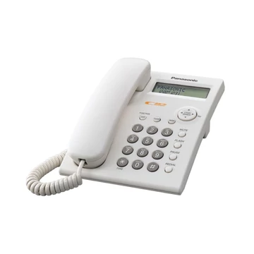 Telefon, vezetékes, hívófél azonosító, PANASONIC "KX-TSC11HGW"