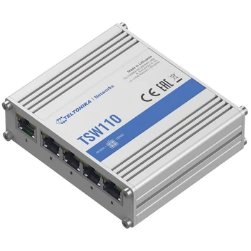 Teltonika TSW110000000 5x GbE LAN nem menedzselhető L2 switch Teltonika TSW110000000 5x GbE LAN nem menedzselhető L2 switch