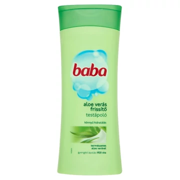 Testápoló 400 ml., Baba aloe vera