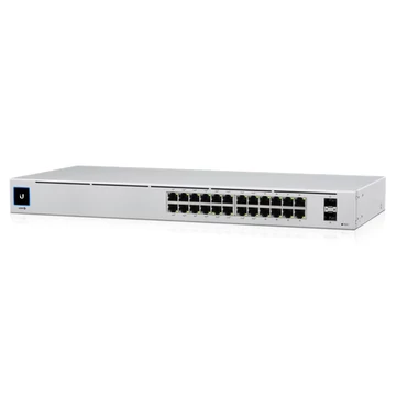 Ubiquiti UniFi USW-24-POE Gen2 24port GbE LAN 16x PoE+ 2xGbE SFP port L2 menedzselhető switch Ubiquiti UniFi USW-24-POE Gen2 24port GbE LAN 16x PoE+ 2xGbE SFP port L2 menedzselhető switch