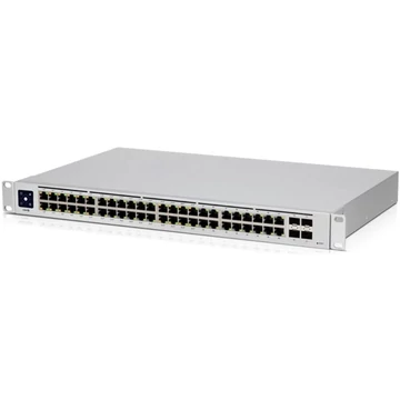 Ubiquiti UniFi USW-48-POE Gen2 48port GbE LAN 32x PoE+ 4xGbE SFP port L2 menedzselhető switch Ubiquiti UniFi USW-48-POE Gen2 48port GbE LAN 32x PoE+ 4xGbE SFP port L2 menedzselhető switch
