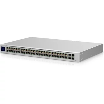 Ubiquiti UniFi USW-48 48port GbE LAN 4x SFP port L2 menedzselhető switch Ubiquiti UniFi USW-48 48port GbE LAN 4x SFP port L2 menedzselhető switch