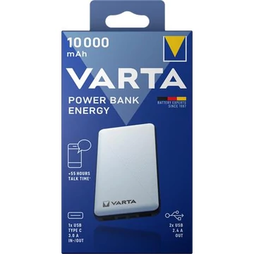 Varta Energy 10000mAh PowerBank White Varta Energy 10000mAh PowerBank White