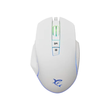 White Shark WS GM-5009W GARETH-W vezetékes fehér gamer egér
