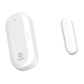 Woox Smart Zigbee Nyitásérzékelő - R7047 (ajtó/ablaknyitás érzékelés, 2xCR2032, Zigbee 3.0)